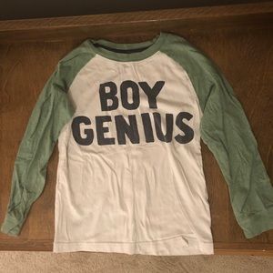 Boys’ “Boy Genius” long-sleeved t-shirt